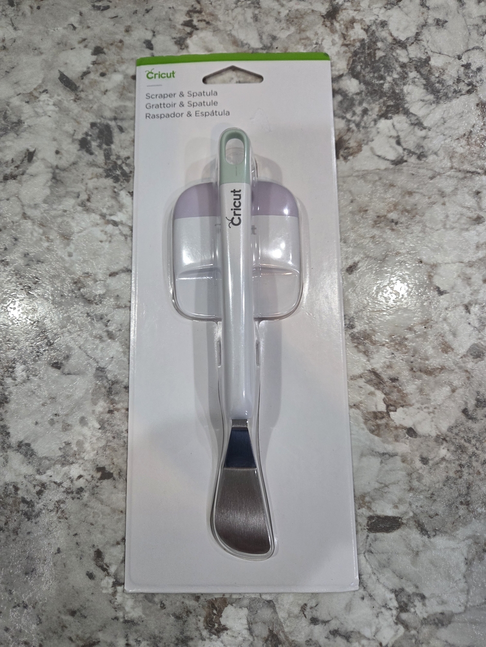 Cricut Purple & White Scraper & Spatula - Craft Tool NEW SEALED